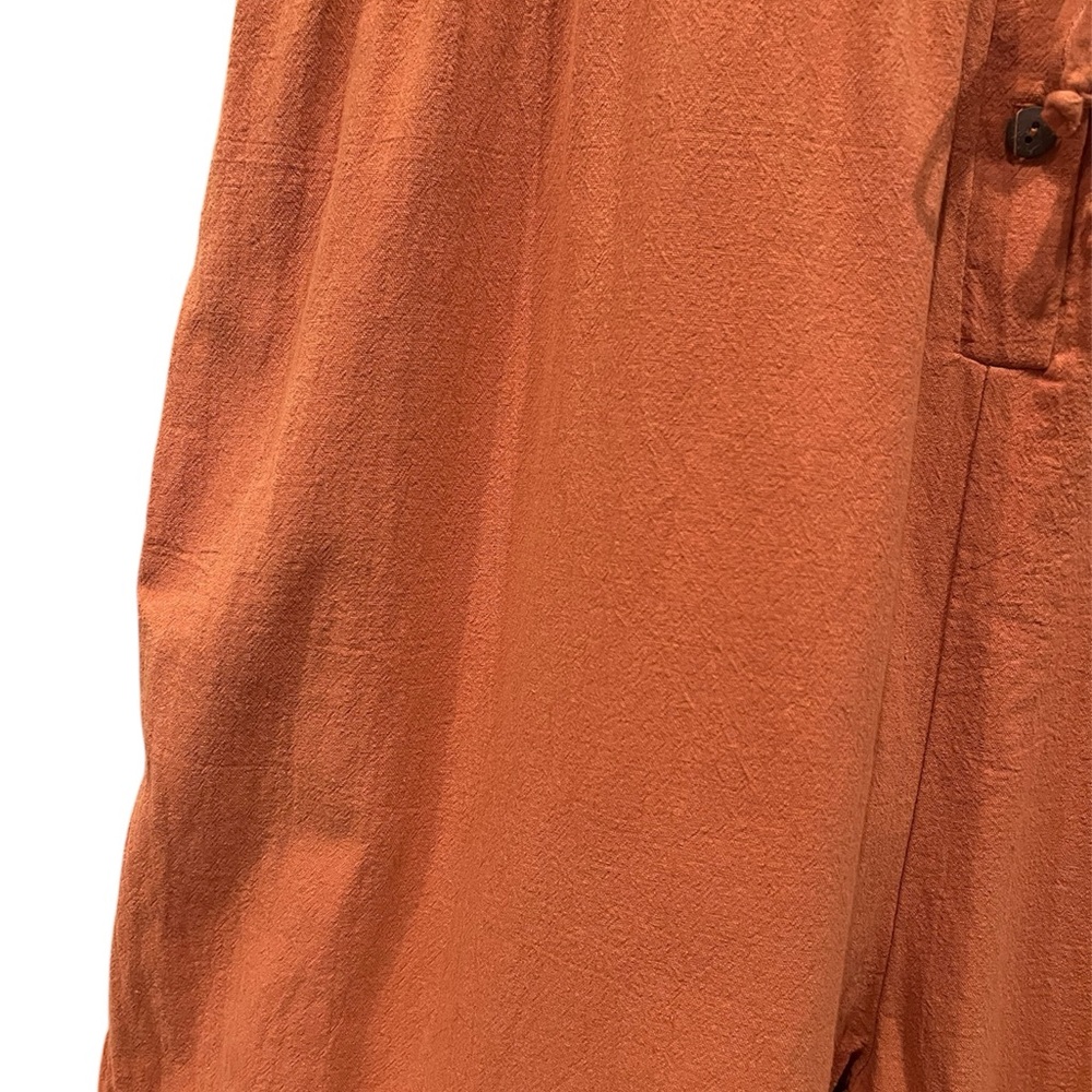 NWOT BUCKETLIST Orange Comfy Jumpsuit - Picture 7 of 7